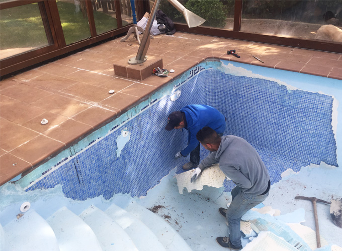 Rehabilitación Piscina Collado Villaba